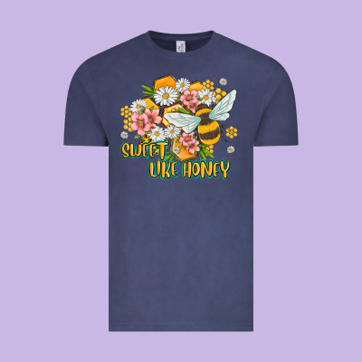 Like Honey Vintage Tee Designed By Maliassmallbusiness