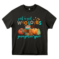 Asphalt just a girl who loves pumpkin spice Heavy Core Tee - AdoDesignShop