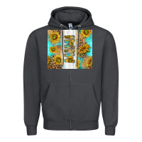 Smoke western mother's day mimi with turquoise and sunflowers and leopard tu Zipper Hoodie - TumblerDesignByShophia