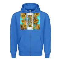 True Royal western mother's day mimi with turquoise and sunflowers and leopard tu Zipper Hoodie - TumblerDesignByShophia