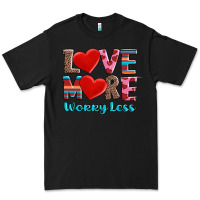 Black love more worry less Premium Tee - AdoDesignShop