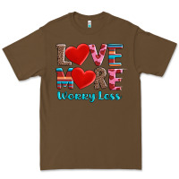 Cacao love more worry less Premium Tee - AdoDesignShop