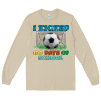 Mushroom i kicked 100 days of school Long Sleeve Tee - LillyAllenDesigns