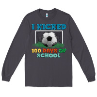 Smoke i kicked 100 days of school Long Sleeve Tee - LillyAllenDesigns