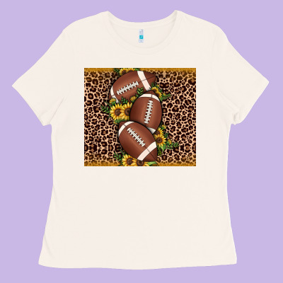 American Football Ladies Tee Designed By Jahusdesignshop