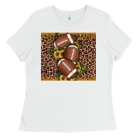 White American football Ladies Tee - JahusDesignShop