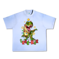 Grape Ice tree rex trex christmas dinosaur Urban Heavy Tee - MaliasSmallBusiness