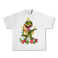 Lunar Rock tree rex trex christmas dinosaur Urban Heavy Tee - MaliasSmallBusiness