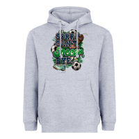 Heather Grey Sorry can't Soccer bye Heavyweight Hoodie - HowdyJamesFarm