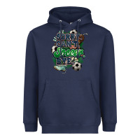 Navy Sorry can't Soccer bye Heavyweight Hoodie - HowdyJamesFarm