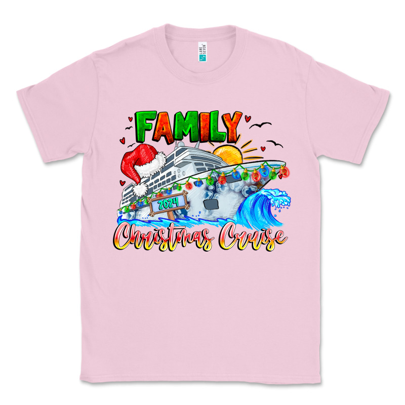 Family 2024 Christmas Cruise Classic Tee by CowhideDigitalArt | Teevron