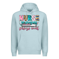 Blue Mist Nurse in progres Premium Hoodie - CowGirlArtShop