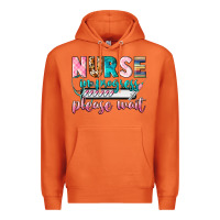 Carrot Nurse in progres Premium Hoodie - CowGirlArtShop