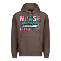 Coffee Nurse in progres Premium Hoodie - CowGirlArtShop