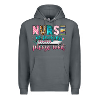 Rock Nurse in progres Premium Hoodie - CowGirlArtShop