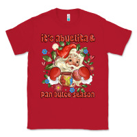 Red its abuelita and pan dulce season mexican santa Classic Tee - MaliasSmallBusiness