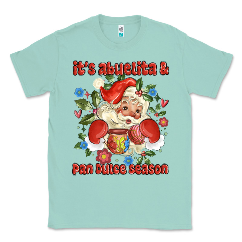 Its Abuelita And Pan Dulce Season Mexican Santa Classic Tee by MaliasSmallBusiness | Teevron