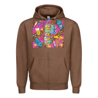 Chestnut scrub life tumbler tbs Zipper Hoodie - TumblerDesignByShophia