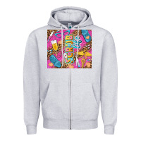 Heather Grey scrub life tumbler tbs Zipper Hoodie - TumblerDesignByShophia
