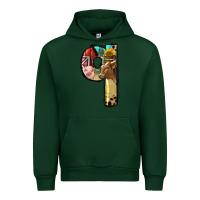 Forest Green Farm Life Alphabet Lowercase Letters Q Urban Hoodie - BundleAndBundleShop
