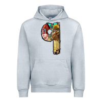 Heather Grey Farm Life Alphabet Lowercase Letters Q Urban Hoodie - BundleAndBundleShop