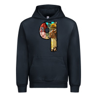 Navy Farm Life Alphabet Lowercase Letters Q Urban Hoodie - BundleAndBundleShop