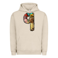 Pigment French Oak Farm Life Alphabet Lowercase Letters Q Urban Hoodie - BundleAndBundleShop