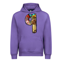 Tulip Farm Life Alphabet Lowercase Letters Q Urban Hoodie - BundleAndBundleShop