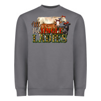 Storm all the jingle ladies christmas cows Heavyweight Sweatshirt - LillyAllenDesigns