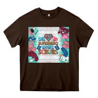Chocolate Brown this superhero wears scrubs tumbler Heavy Core Tee - BundleAndBundleShop