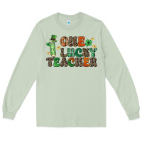 Matcha one lucky teacher Long Sleeve Tee - LillyAllenDesigns