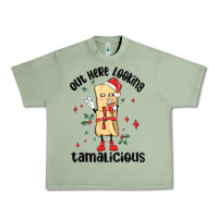 Oil Green out here looking tamalicious christmas tamale Urban Heavy Tee - MaliasSmallBusiness