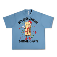 Pebble Blue out here looking tamalicious christmas tamale Urban Heavy Tee - MaliasSmallBusiness