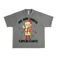Tornado out here looking tamalicious christmas tamale Urban Heavy Tee - MaliasSmallBusiness