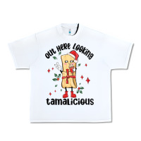 White out here looking tamalicious christmas tamale Urban Heavy Tee - MaliasSmallBusiness