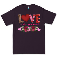 Plum love is all you need Premium Tee - AdoDesignShop