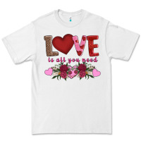 White love is all you need Premium Tee - AdoDesignShop