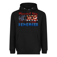 Black Memorial day honor and remember 4th of july Heavyweight Hoodie - CowGirlArtShop