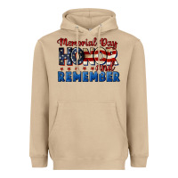 Mushroom Memorial day honor and remember 4th of july Heavyweight Hoodie - CowGirlArtShop