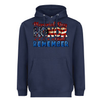 Navy Memorial day honor and remember 4th of july Heavyweight Hoodie - CowGirlArtShop