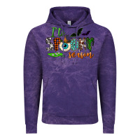 Cloud Purple it's spooky season Vintage Hoodie - NancyCooperArtShop