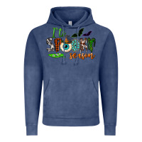 Vintage Denim it's spooky season Vintage Hoodie - NancyCooperArtShop