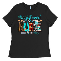 Black registered nurse Ladies Tee - BundleAndBundleShop