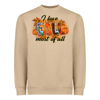 Mushroom i love fall most of all Heavyweight Sweatshirt - RacoonDesign