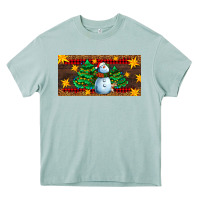 Arona christmas tree with snowman Heavy Core Tee - AdoDesignShop