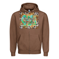 Chestnut mama tried with leopard and cowhide tumbler tbs Zipper Hoodie - TumblerDesignByShophia