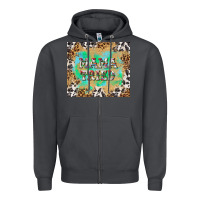 Smoke mama tried with leopard and cowhide tumbler tbs Zipper Hoodie - TumblerDesignByShophia
