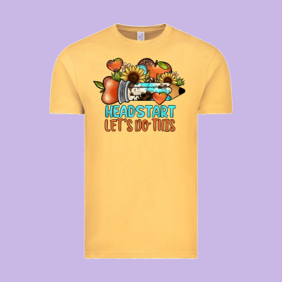 Headstart Let's Do This Vintage Tee Designed By Jahusdesignshop