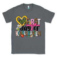 Charcoal Heather my first day of kindergarten Classic Tee - NancyCooperArtShop