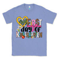 Colony Blue my first day of kindergarten Classic Tee - NancyCooperArtShop
